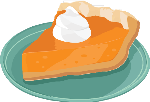 Clip Art Freeuse Collection Of High Quality Free Pumkin - Sweet Potato Pie Clipart (506x345), Png Download