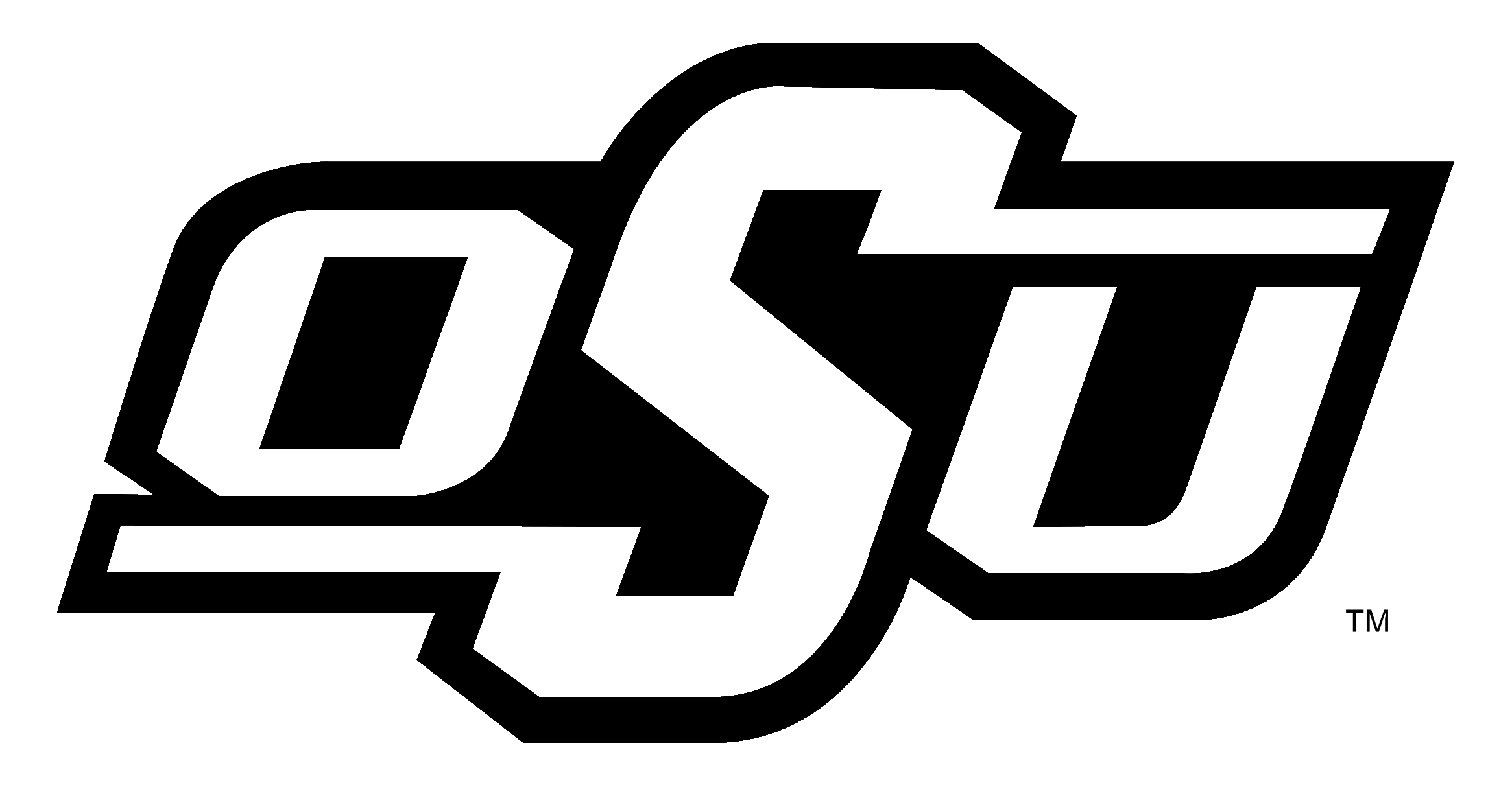 Osu Logo Black And White - Oklahoma State Cowboys Iphone (2400x2400), Png Download