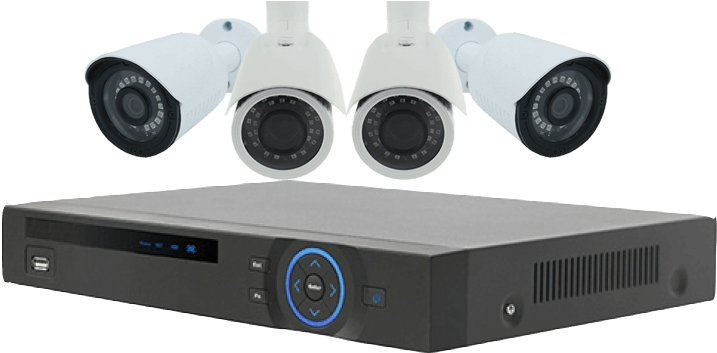 Dvr & Camerass - 1080p 2mp Hd Cvi/tvi/ahd/cctv Ir Bullet Camera (850x360), Png Download