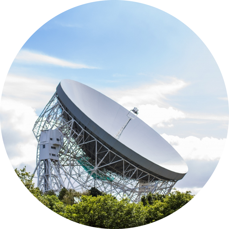 Lovell Telescope - Lovell Telescope Png (735x735), Png Download