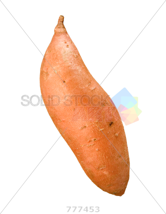 Stock Photo Of Orange Sweet Potato Isolated On Transparent - Sweet Potato Transparent Background (340x439), Png Download