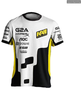 Jersey Navi White 2016 Front-400x400 - Navi White Shirt (400x400), Png Download