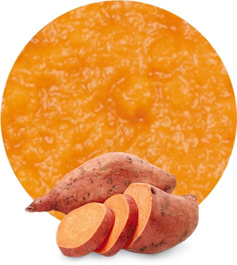 Sweet Potato Puree - Trafo Organic Sweet Potato Chips, 80g (536x595), Png Download