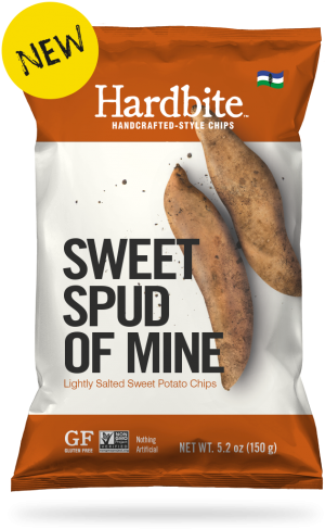 Lightly Salted Sweet Potato - Hardbite Sweet Potato Chips (315x500), Png Download