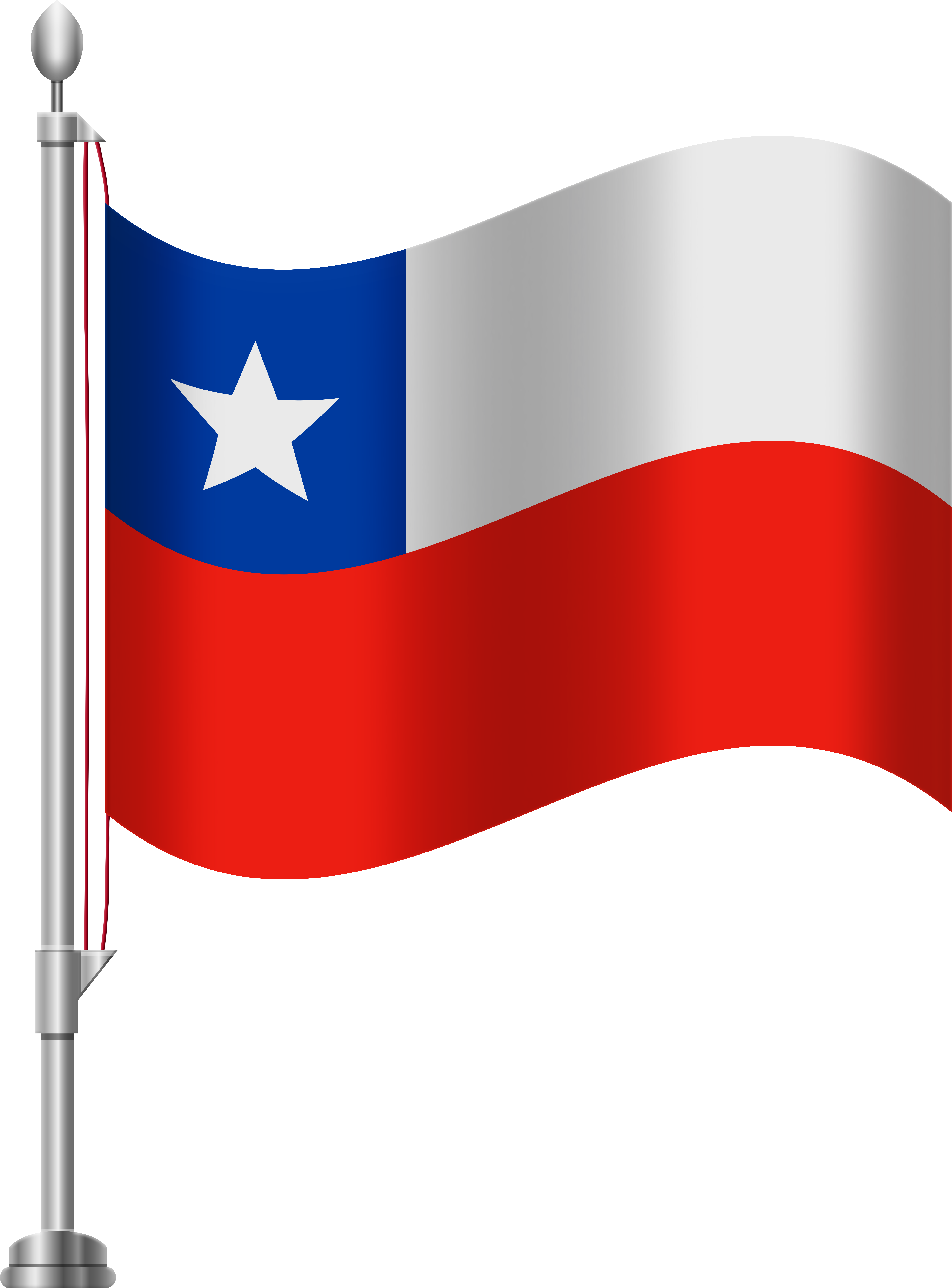 Chile Flag Png Clip Art (6141x8000), Png Download