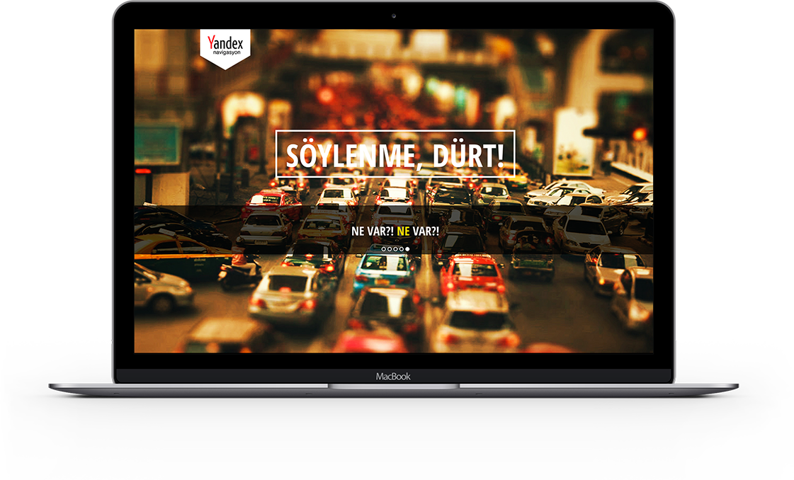 Yandex Turkey Navi April Fools Digital Campaign - Train Station Tilt Shift (1121x678), Png Download