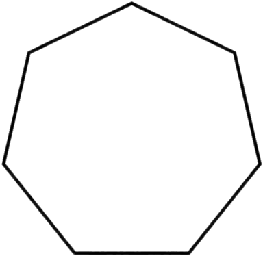 Heptágono - 7 Sided Polygon (400x400), Png Download