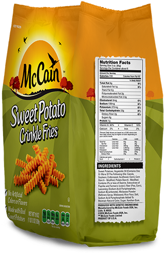 Nutrition Image Left - Nutrition Mccain French Fries (500x515), Png Download