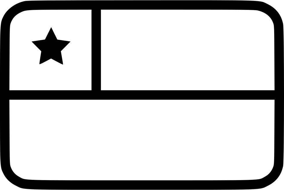 Chile Flag Comments - Icon (980x654), Png Download