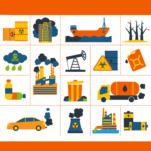 Pollution Prevention - Pollution (500x500), Png Download