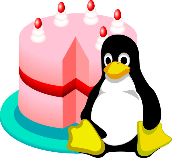 How To Set Use Happy Birthday Linux Icon Png (600x553), Png Download