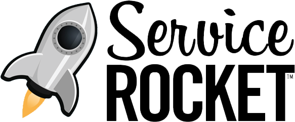 2018 Servicerocket - Servicerocket White Logo (600x305), Png Download