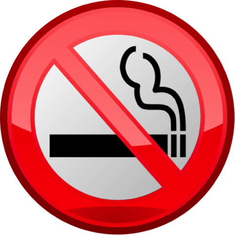 Pollution Clipart Air Quality - No Smoking (482x482), Png Download