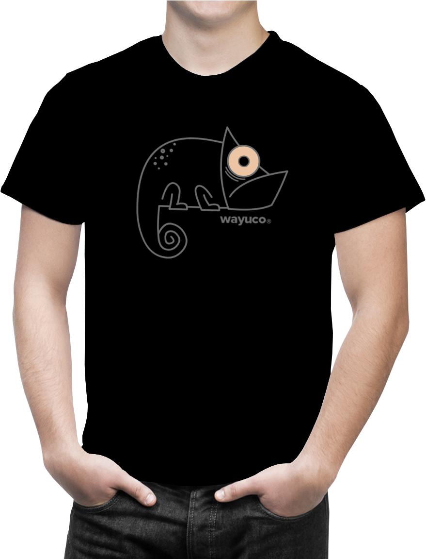 Kamaleon Mind Wayuco Negro Hombre - Betty Ford Clinic T Shirt (1100x1150), Png Download