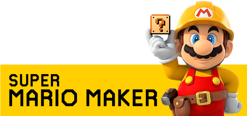 Super Mario Maker - Super Mario Maker Transparent (796x382), Png Download