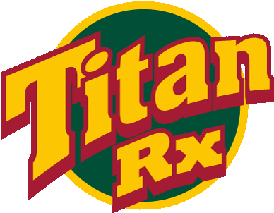 Titan Rx Logo - Titan Rx Tall Fescue Grass Seed - 1 Lb. (400x309), Png Download