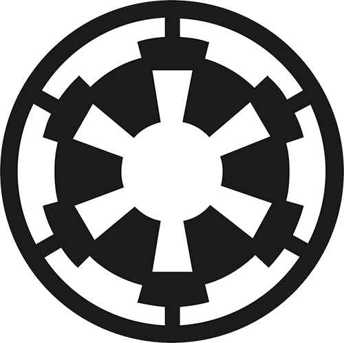 Star Wars Imperial First Order La Kings - Simbolo Imperio Star Wars (500x499), Png Download