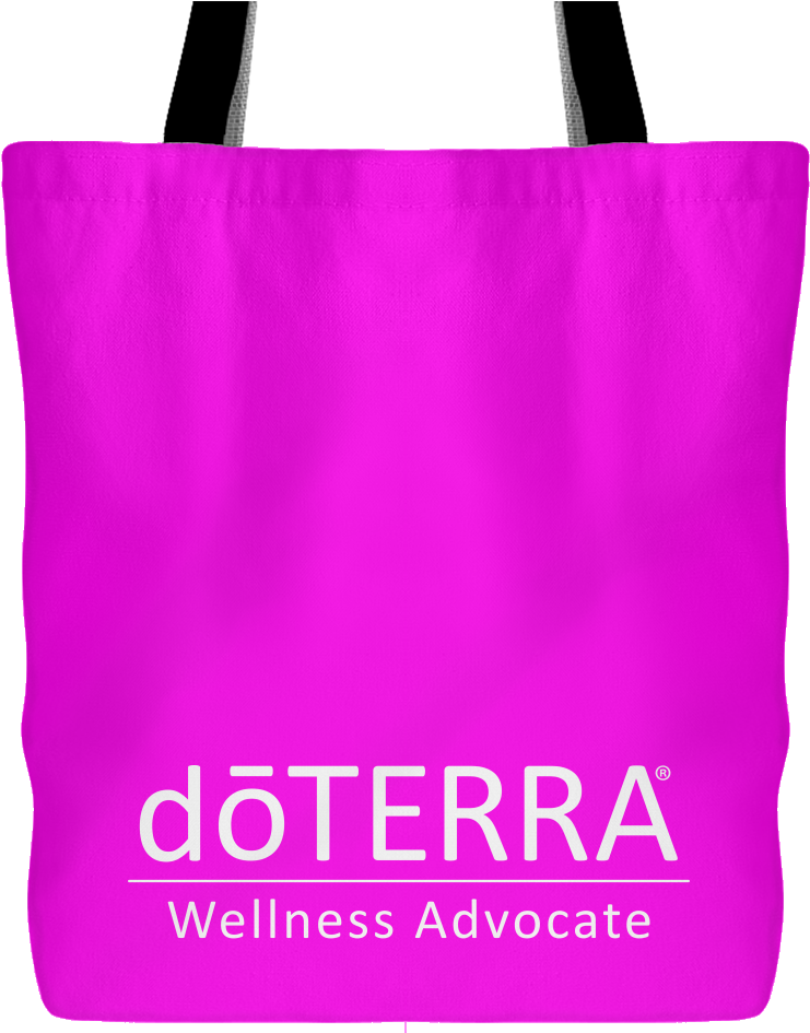 Doterra Wellness Advocate Logo Tote Bag - Doterra Essential Oil Travel Bag - Holds 10 5ml-15ml (1024x1024), Png Download
