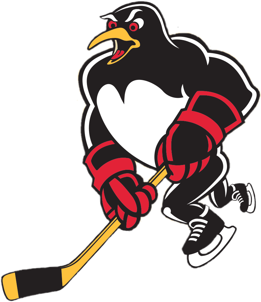 Wilkes Barre/scranton Penguins Mascotte - Ahl Penguins (1075x1024), Png Download