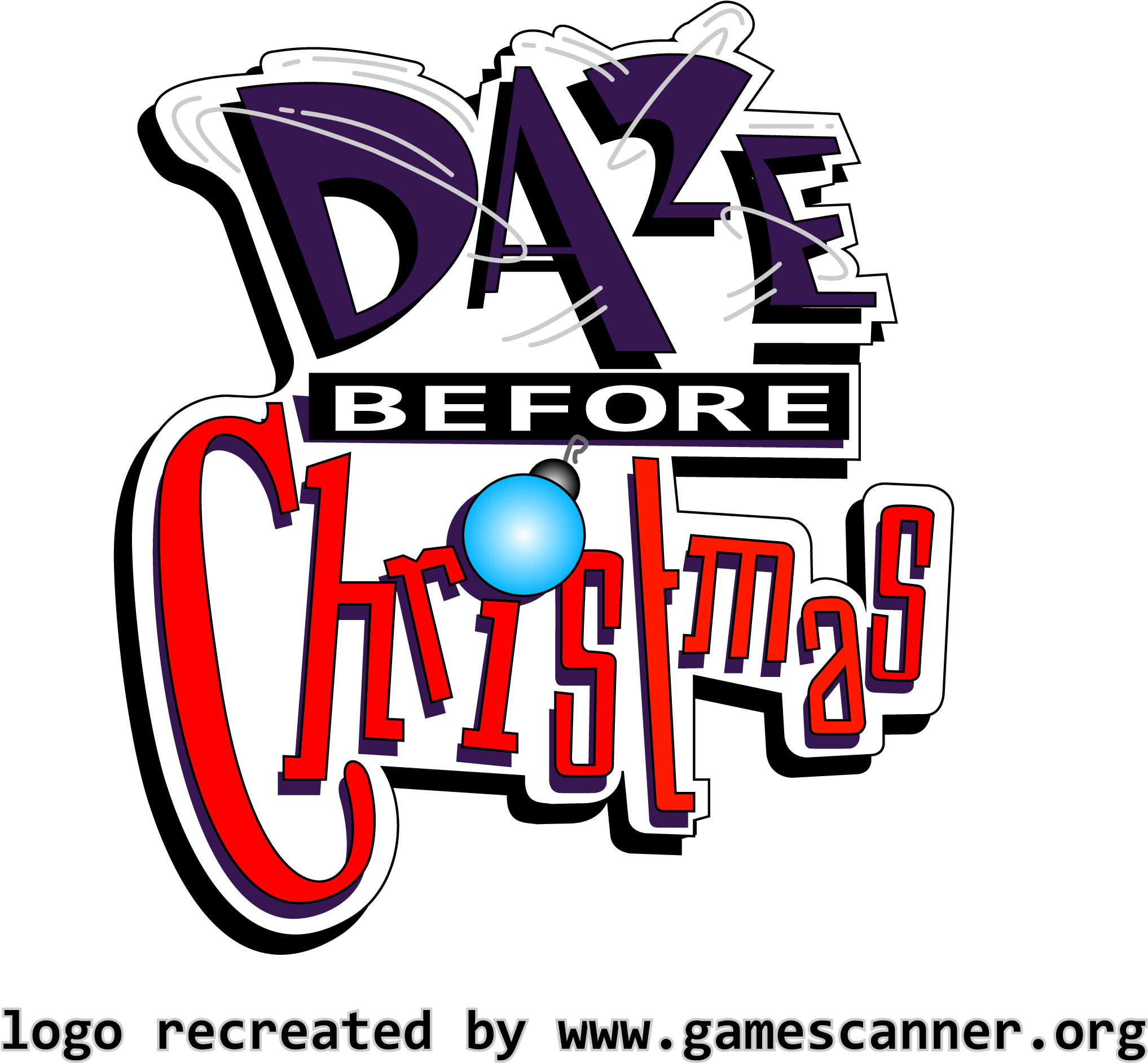View Original Image - Daze Before Christmas Png (2550x2217), Png Download