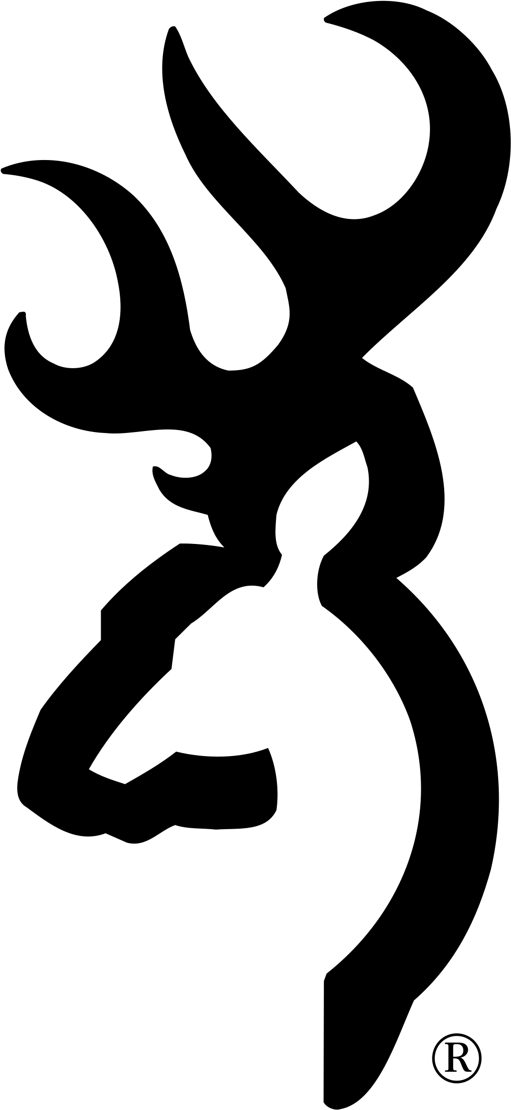Browning Logo Png Transparent - Browning Logo Vector (2400x2400), Png Download