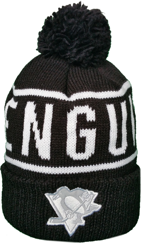 Pittsburgh Penguins Mitchell & Ness Black And White - Pittsburgh Penguins (460x794), Png Download