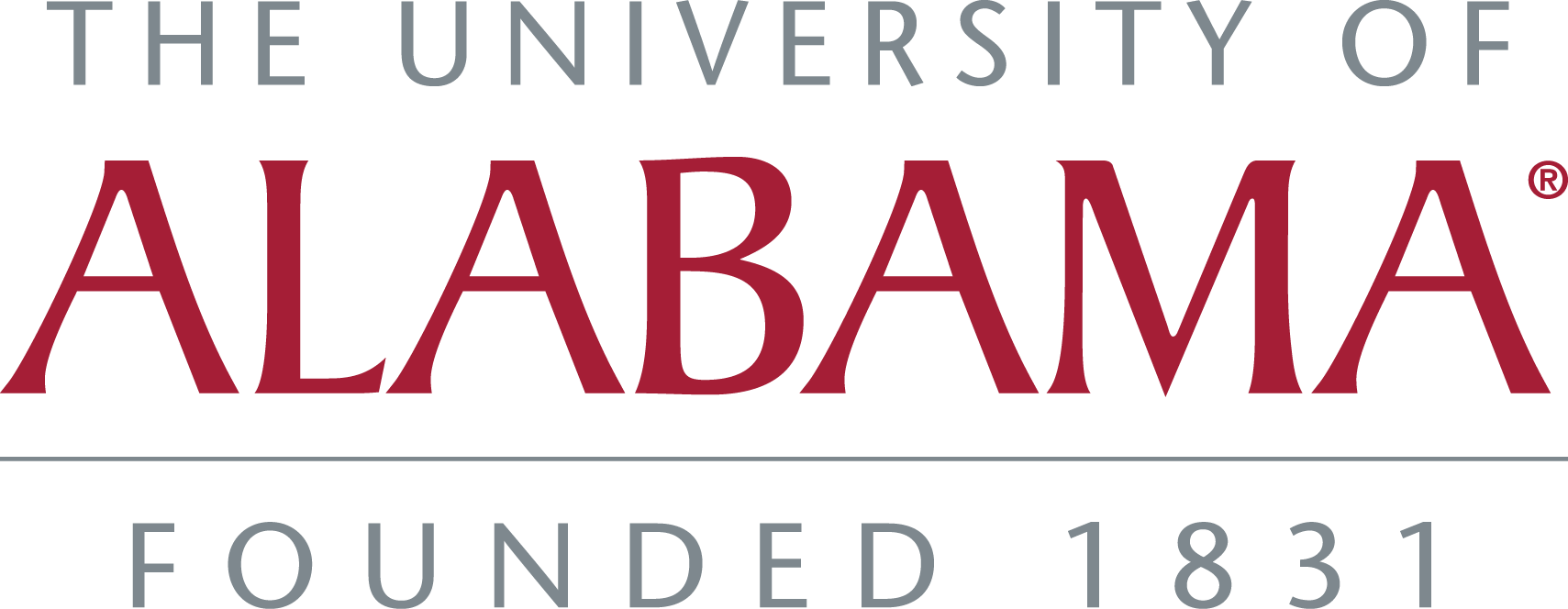 Alabama Primary - U Of Alabama Logo (1709x664), Png Download