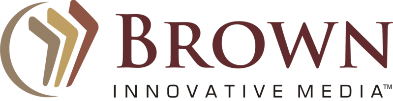 Brown Innovative Media - Brown Forman Logo White (799x207), Png Download