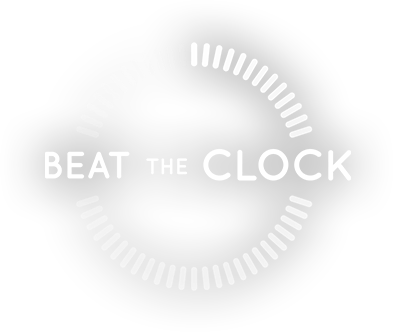 Beattheclock Original Logo - Beat The Clock Png (393x332), Png Download