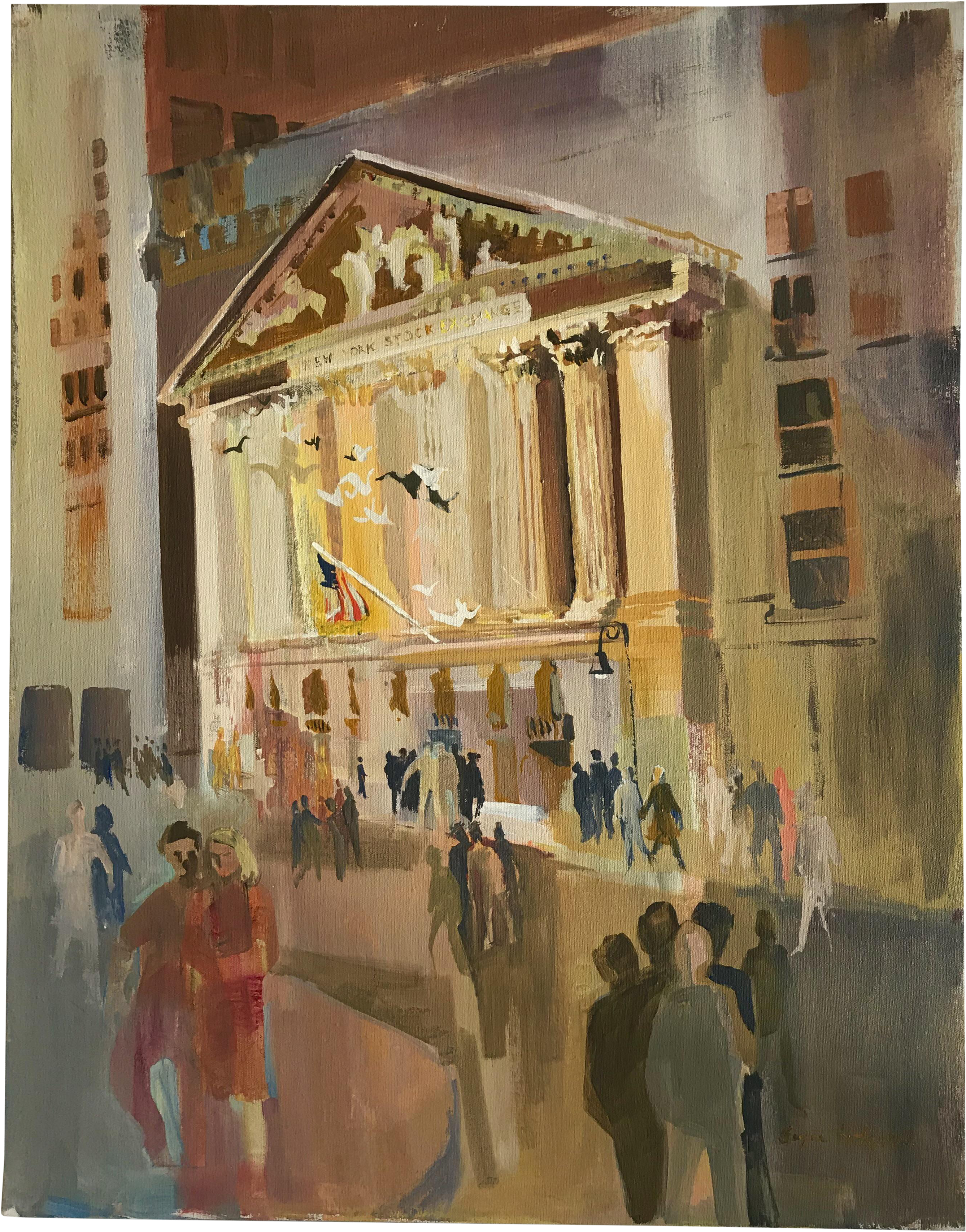 S N Y Stock Exchange Oil - New York (2972x3789), Png Download