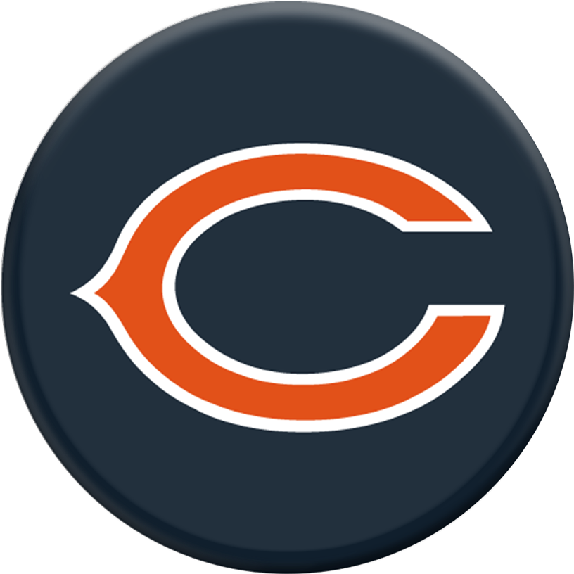 Chicago Bears Helmet - Milliken Chicago Bears Spirit Rug (1000x1000), Png Download