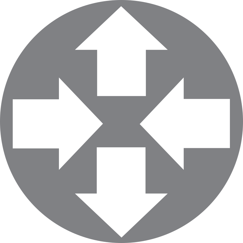 Gateway Icon - Many Arrows (800x800), Png Download