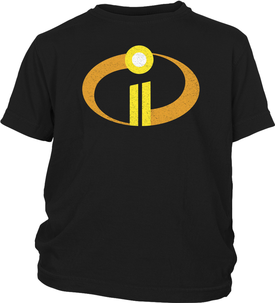Disney Pixar Incredibles 2 Logo Graphic T-shirt - Legends Are Born On 19 (1024x1024), Png Download