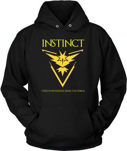 Team Instinct T-shirt There Is No Shelter From The - Goku Ultra Instinct Shirt (500x500), Png Download