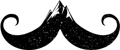 Moustache Mountain - Moustache Mountain Logo (800x240), Png Download