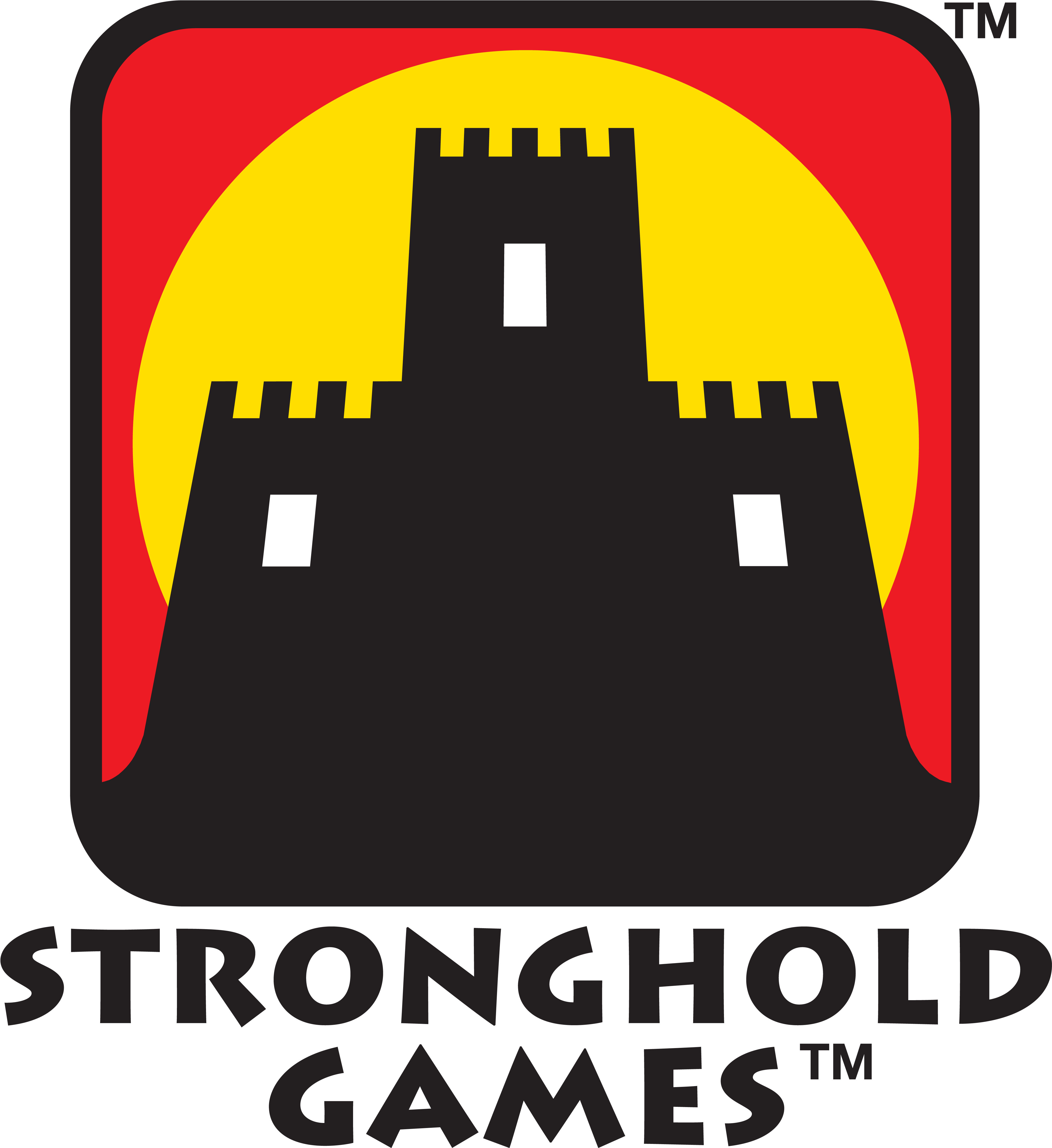 The New Stronghold Games Logo Is A More Modern, Cleaner - Stronghold Games Logo (4500x5071), Png Download