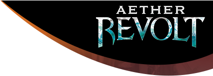 Aether Revolt Magic The Gathering - Ultra Pro Aether Revolt Full-view Pro Binder For Magic, (436x348), Png Download