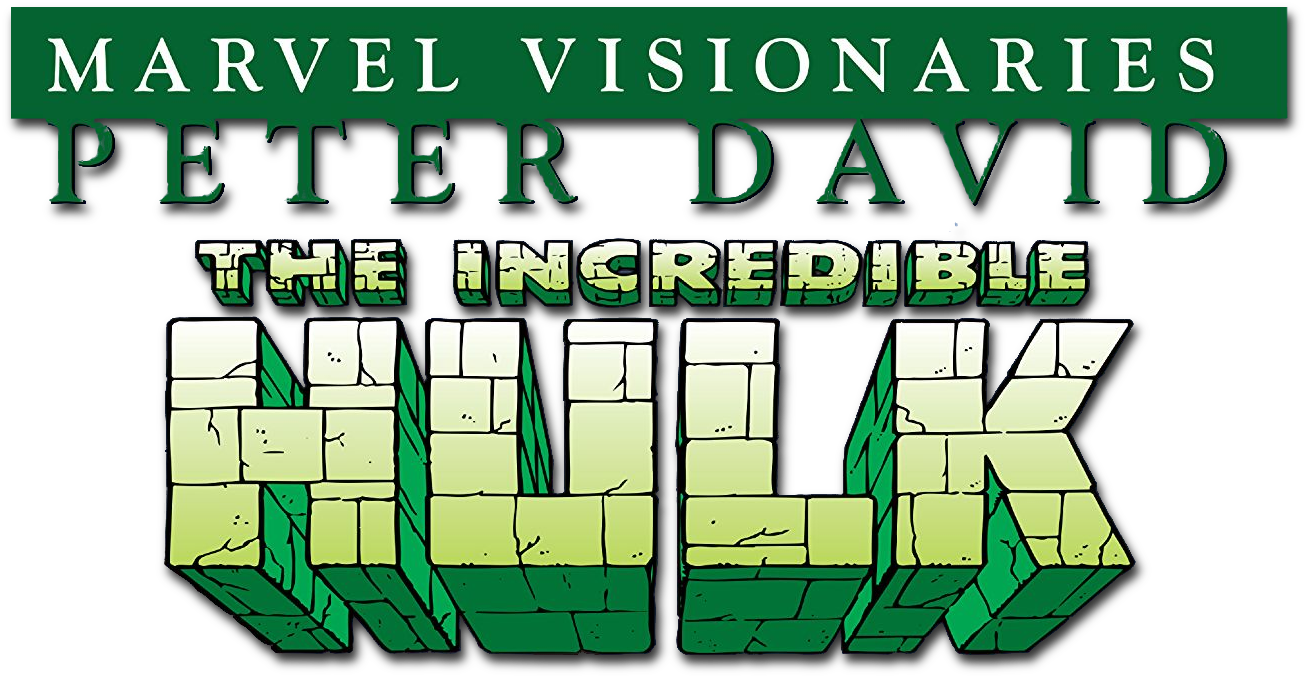 Peter David Logo - Hulk Visionaries: John Byrne - [book] (1307x679), Png Download