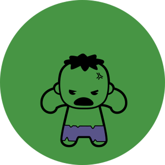 Hulk - Style A - Disney Pin Hulk (530x530), Png Download