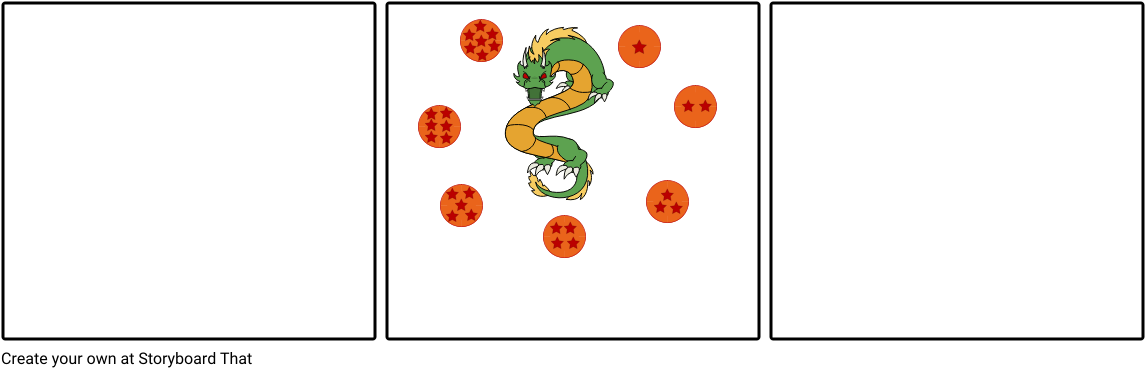 Shenron - Cartoon (1164x385), Png Download