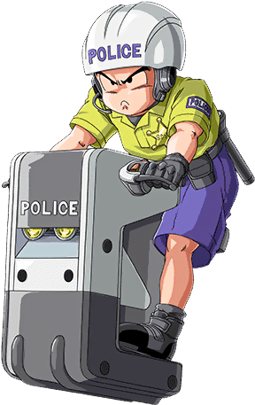 Ekgtb - Dragon Ball Dokkan Battle Krillin (348x492), Png Download