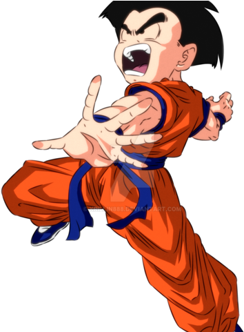 Middleage - Goku (420x480), Png Download