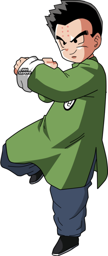 Krillin's Outfit - Krilin Battle Of Gods (350x828), Png Download