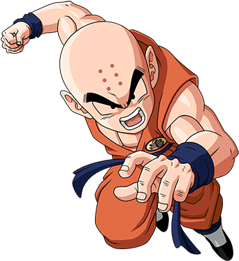 Background For Krillin Passionate Friendship Krillin - Dragon Ball Z Dokkan Battle Krillin (426x568), Png Download