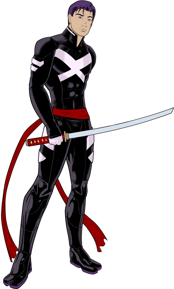 Discover Ideas About Psylocke - X Men Psylocke Male (637x1024), Png Download