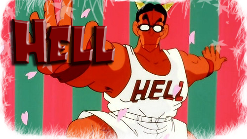 Moderated By - Krillin - Oni Dbz (500x281), Png Download