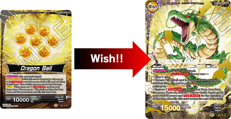 The Black Starter Comes With 5 Exclusive Shenron Cards - Shenron (808x419), Png Download