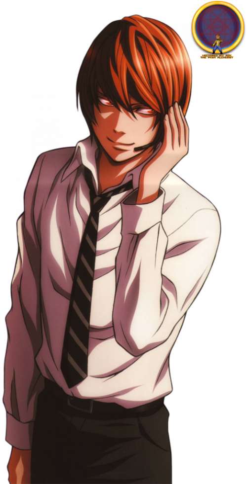 Light Yagami, Death Note, Shinigami - Death Note Light Render (500x981), Png Download