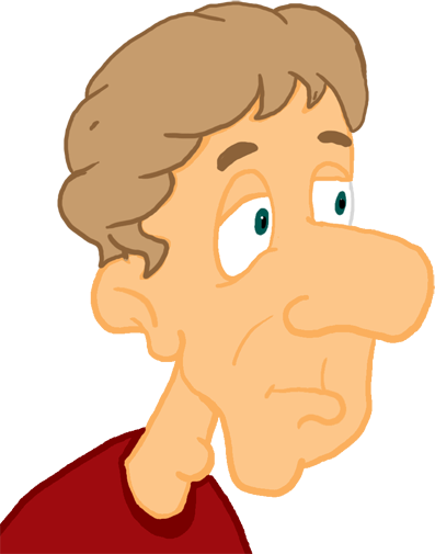 Pencil Neck - Pencil (397x505), Png Download