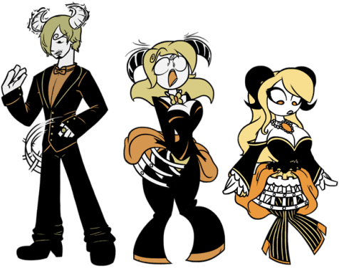 Patreon Spooktacular Request, A Demonic Sanji Transformation - Cartoon (500x402), Png Download